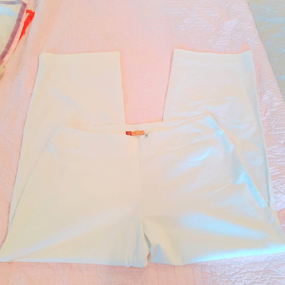 HOPE by Kristian Alfonso White, Wide Bell Pants 16 - Picture 3 of 7